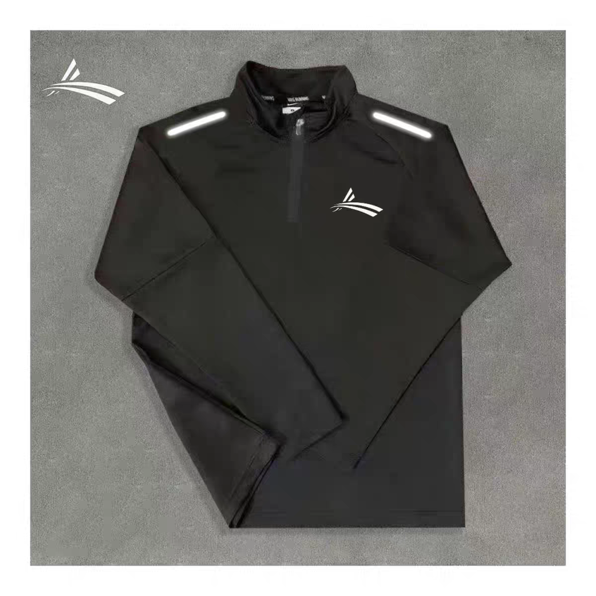 沃兰迪长袖长裤速干跑步套装