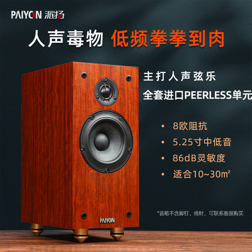 PAIYON派扬发烧书架音箱原装进口