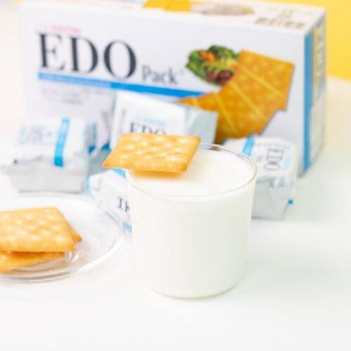EDO Pack原味饼干172g（7包）韩国进口酥性饼干 韧性饼干 苏打饼