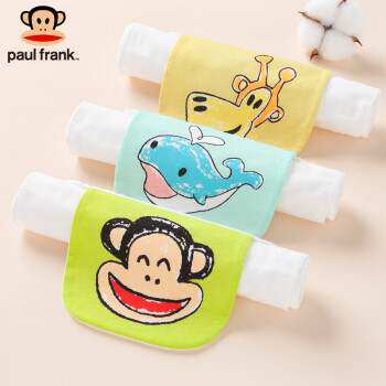 大嘴猴(paulfrank)A类纯棉纱布婴儿吸宝宝隔汗巾垫背巾大号3-1使用感如何?