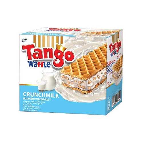 新款 Tango探戈咔咔脆印尼进口威化饼干休闲零食下午茶（牛奶味）