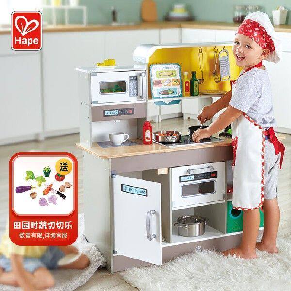 Hape(德国)儿童厨房模拟真实情景过家家玩具早教益智玩具电动旋风怎么样,好用不?