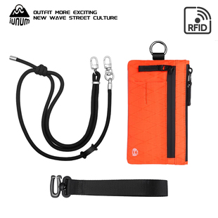 XPAC户外防水斜挎小包出国旅行RFID防盗刷手机包护照证件零钱挂包