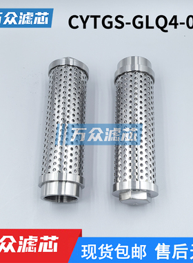 石化厂压缩机干气密封高压不锈钢过滤器滤芯CYTGS-GLQ4-01