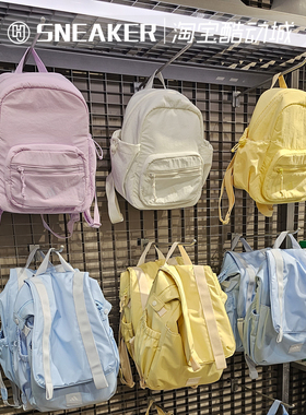 Adidas阿迪达斯女包多巴胺配色双肩背包学生书包KC1391 1392 1393