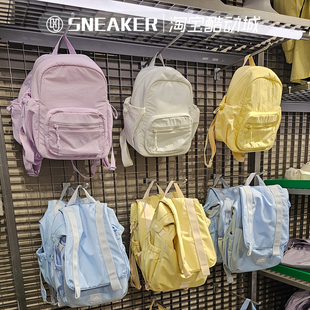 Adidas阿迪达斯女包多巴胺配色双肩背包学生书包KC1391 1392 1393