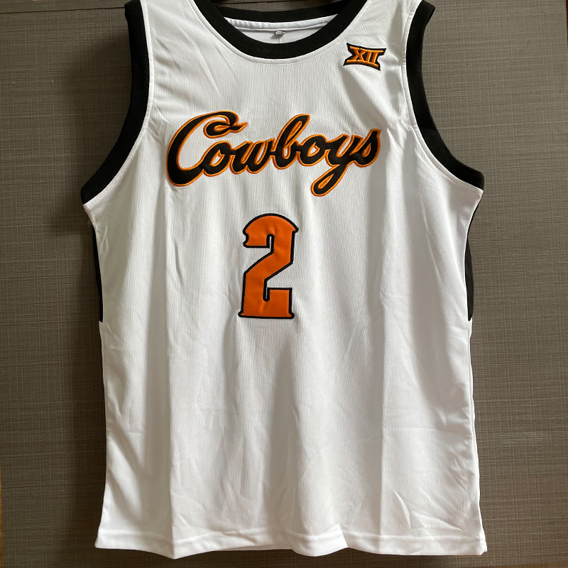 凯德白色球衣复古背心男