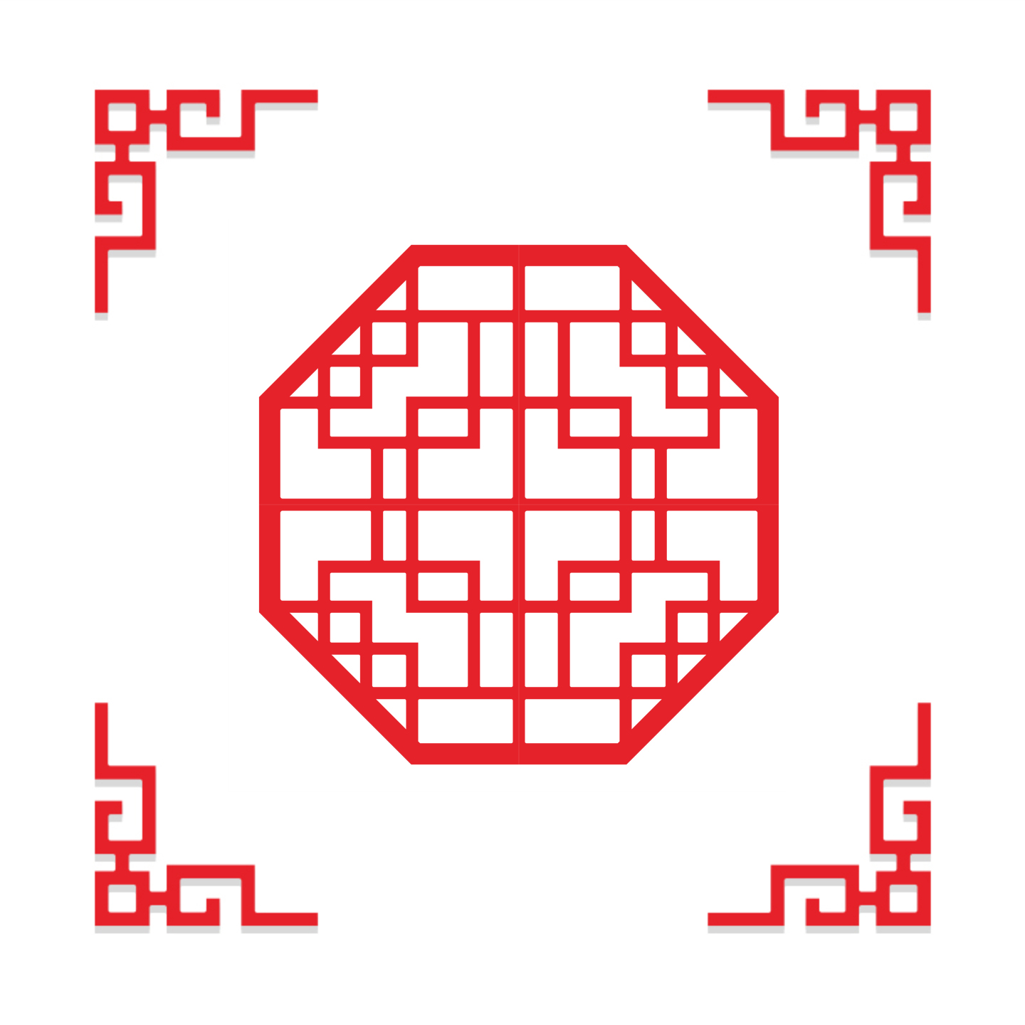 中式古典玻璃门装饰贴店铺饭店贴画茶叶店酒店大门橱窗亚克力墙贴图片