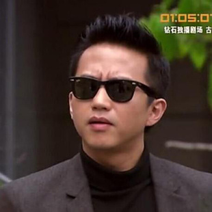 复古偏光2140太阳镜板材彩膜反光配近视眼镜墨镜驾驶镜秋冬旅行