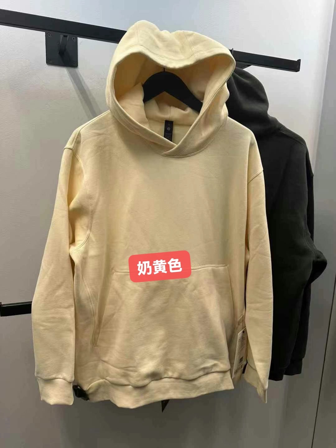 林妹妹Lulu lemon 露露柠檬男士针织衫长袖卫衣加绒保暖