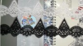 手工DIY项链手链服装 M43 精美水溶蕾丝花边辅料 发饰花边辅料6cm