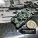 1/144金属铸造已涂装T80U主战坦克迷彩涂装军事战车模型摆件战棋