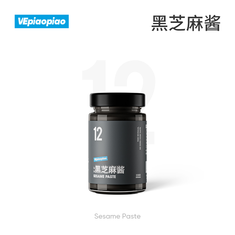 VEpiaopiao纯黑芝麻酱