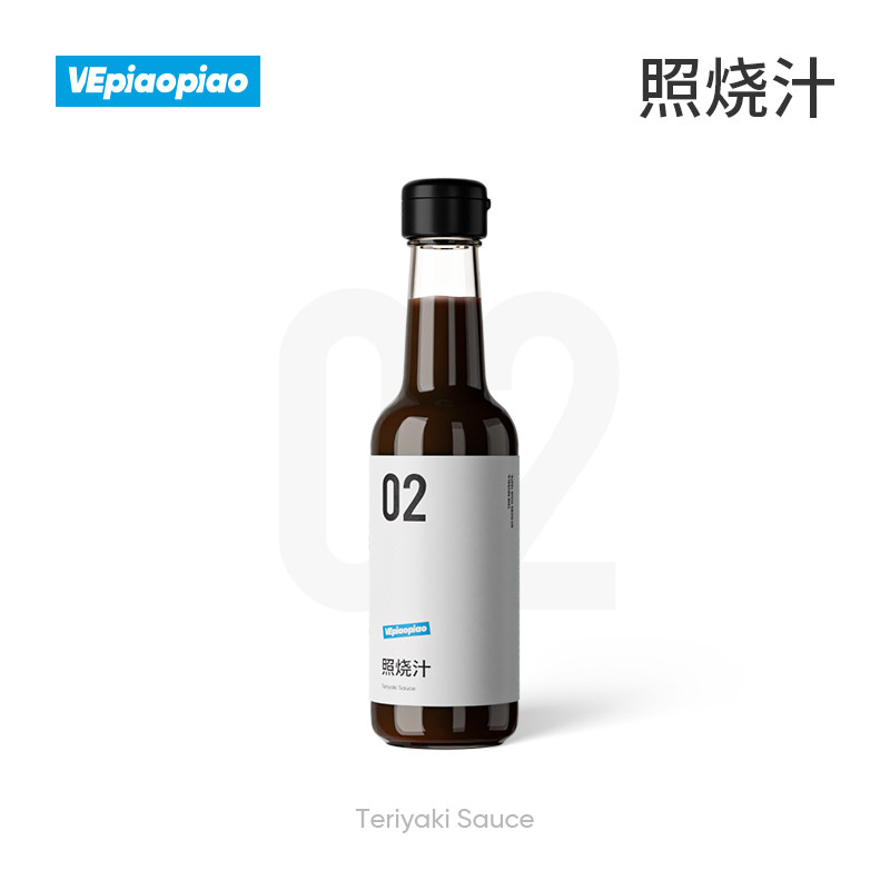VEpiaopiao日式照烧汁 0脂肪低脂照烧酱汁鸡肉盖饭汁三文鱼日料酱