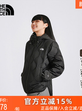 TheNorthFace北面女羽绒服保暖25秋冬防泼水鹅绒550蓬休闲8GKK