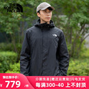 TheNorthFace北面24春夏冲锋衣男户外防水夹克外套7QOH 黑武士