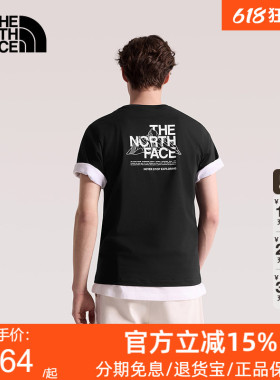 TheNorthFace北面男女款26春夏户外运动短袖T恤圆领透气舒适8GVF