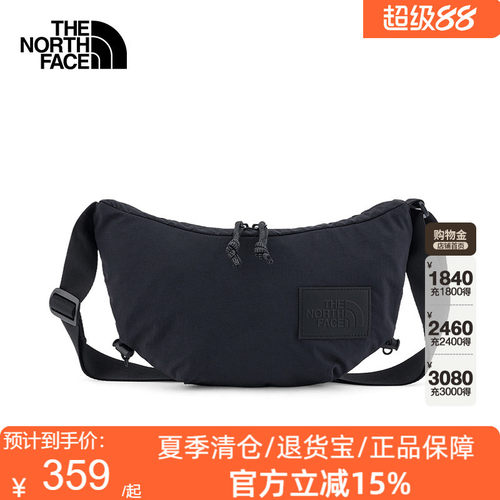 北面单肩包便携斜挎通勤背包