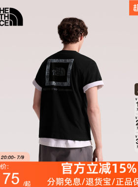 北面速干衣短袖T恤男女同款运动户外透气新款TheNorthFace|8GXD