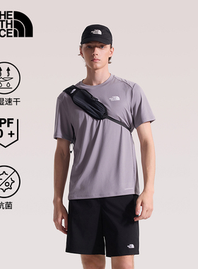 北面Shadow速干衣短袖T恤男防晒户外透气抑臭夏TheNorthFace|83TO