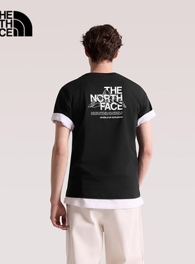 TheNorthFace北面男女款26春夏户外运动短袖T恤圆领透气舒适8GVF