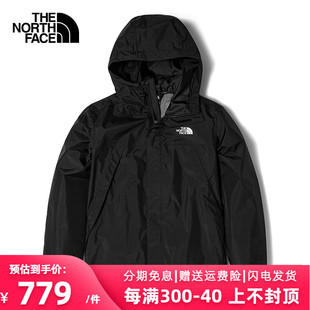 TheNorthFace北面冲锋衣男24春夏户外透气防风防水夹克外套7QOH