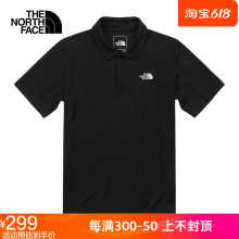 24春夏吸湿透气翻领短袖 7QOW TheNorthFace北面速干T恤男POLO衫