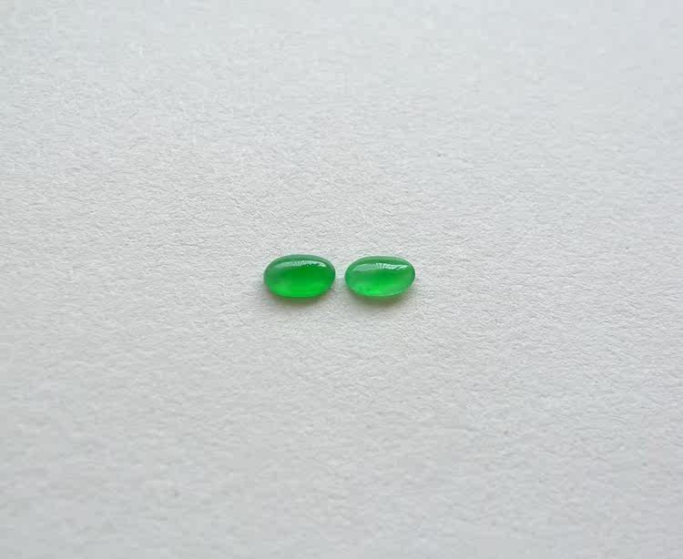 Qing Yang Rice a pair 0816 Emerald Myanmar Jieyang natural Emerald Little Greenin the Jewelry/Diamond/Jade/Gold , Jade (New) , Earring  category - from Buy2taobao.com to provide professional Taobao agent buy service