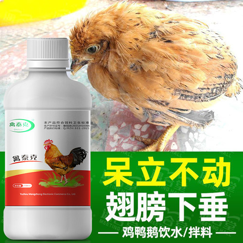 鸡药大全鸡鸭鹅鸽感冒呼噜咳嗽药
