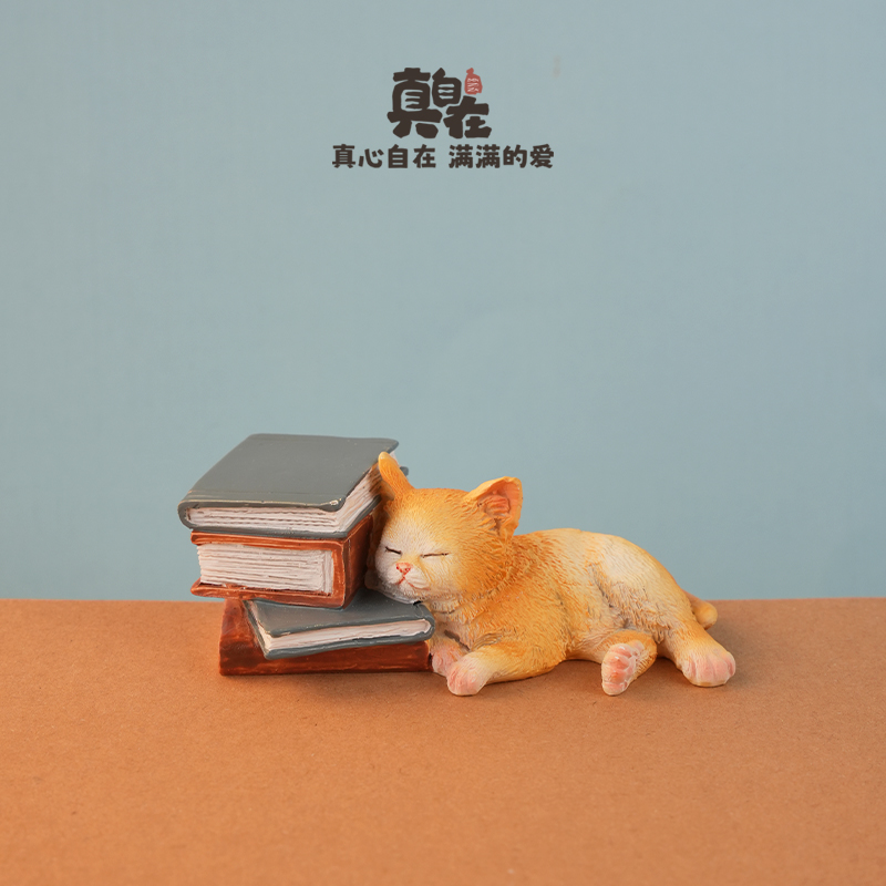 创意小猫咪摆件仿真装饰品