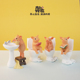 卡通桌面礼物可爱小猪手办马桶创意摆件生日情人节装 饰