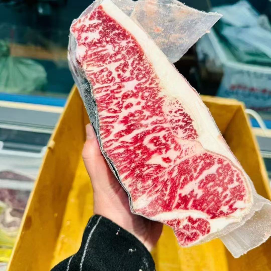 澳洲m5牛排原切西冷雪花和牛厚切新鲜谷饲牛扒进口牛肉