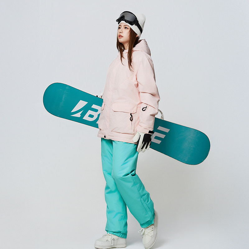 2026新款滑雪服套装男女同款防风防水保暖情侣外套单双板滑雪衣裤