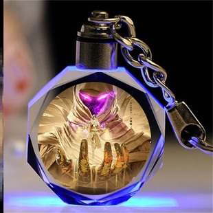 和平精英钥匙扣水晶红螳螂生日礼物镜域双华沙丘之主书包吃鸡挂件