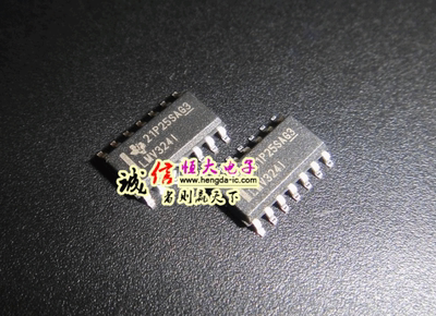 LMV324I LMV324IDR SOP-14 四运算放大器  TI 全新原装正品