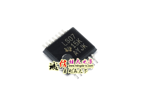 SN74LS07DBR 六正相高压驱动器 SSOP-14  TI  原装进口