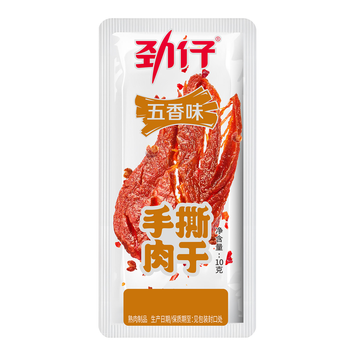 【天猫U先试用】劲仔手撕肉干五香味10g*1包