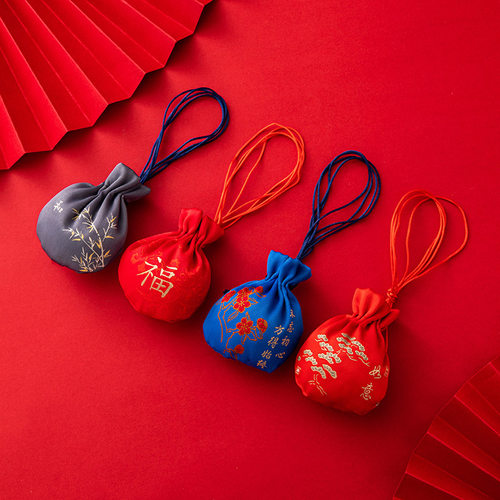 荷包香囊挂脖香袋艾草驱蚊