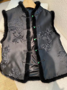 2026早春新款 国风马甲价格私信 新中式