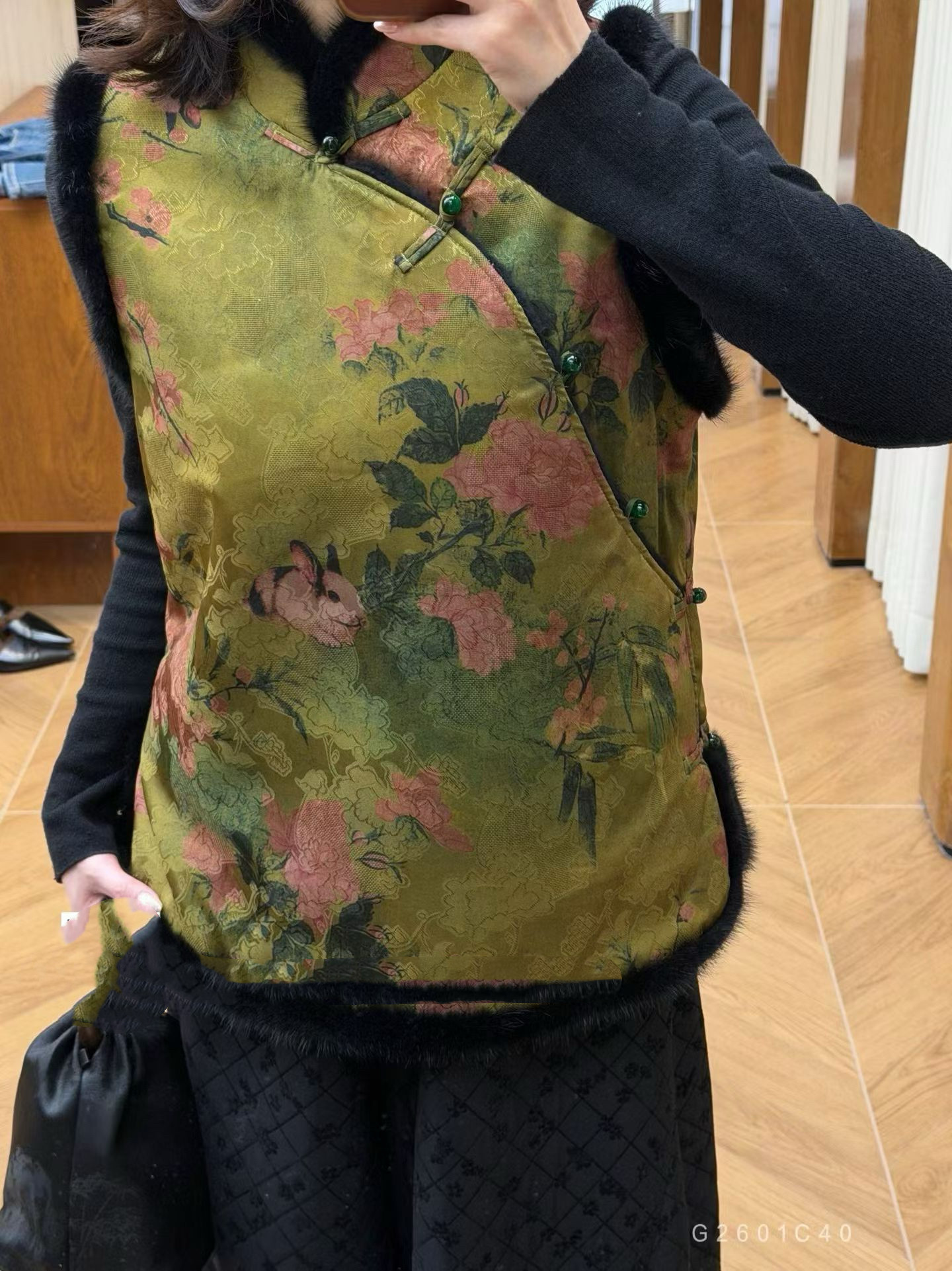 2026早春新款新中式国风马甲价格私信,女装/女士精品,汉服套装,淘宝优惠券,粉丝福利购,淘宝优惠卷