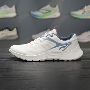 百搭减震防滑运动鞋 李宁男子休闲慢跑鞋 时尚 新款 ARSV071 2025春季