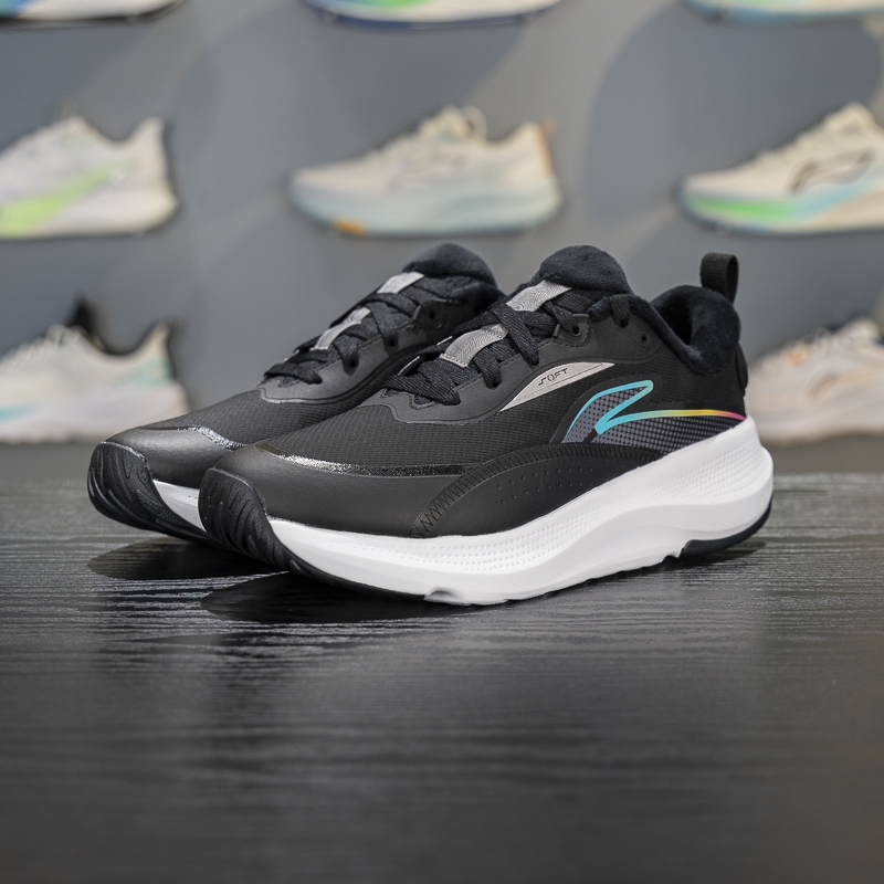 李宁保暖男子系带休闲鞋