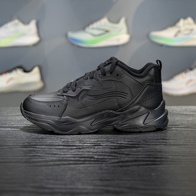 李宁缓震男子系带休闲鞋