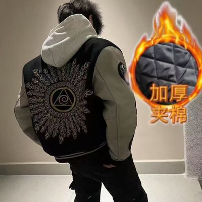 光明之眼vibe刺绣美式棒球服