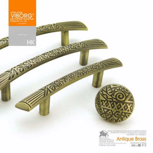 域堡仿古衣柜橱古典家具柜门拉手