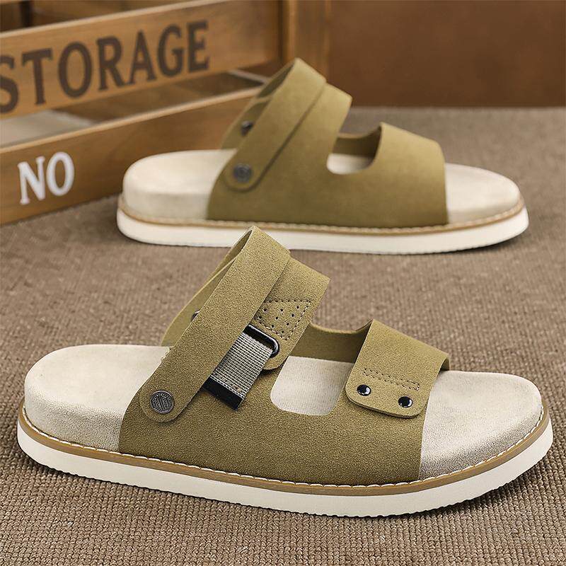 凉鞋男款2026新款夏季防滑运动开车两用勃肯凉鞋男士休闲沙滩拖鞋