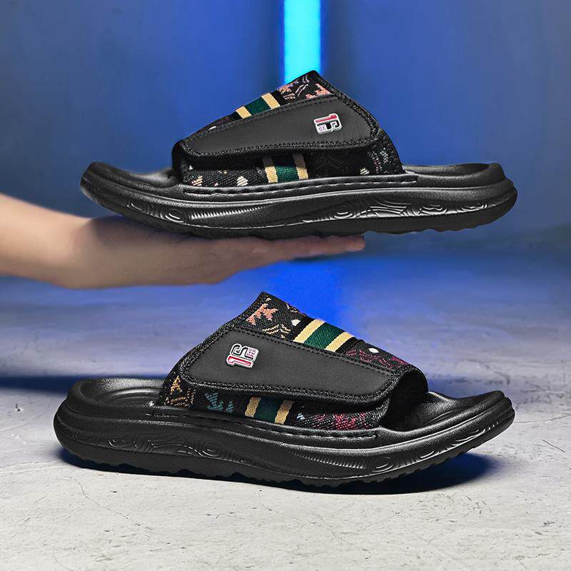 拖鞋男款夏季潮流外穿一字拖踩屎感休闲运动沙滩凉鞋居家时尚男拖