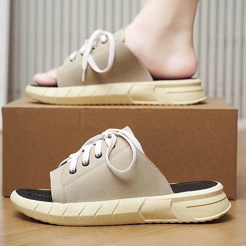 男士拖鞋外穿夏季2026新款海边高颜值沙滩鞋防滑潮牌高级感凉拖鞋