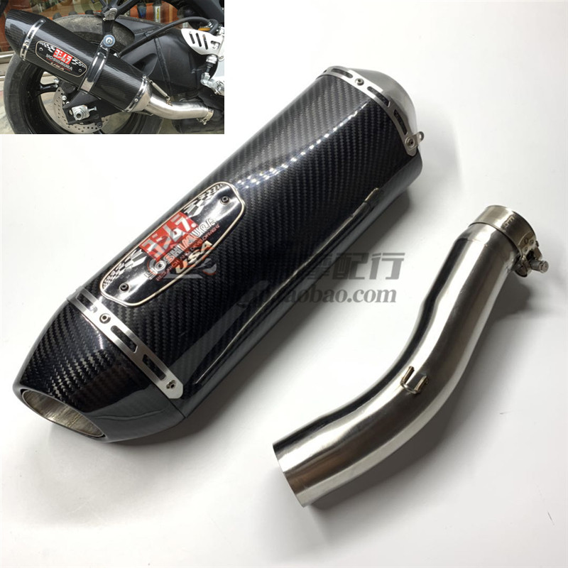 适用于铃木GSXR600/750 K8K9 K11 L1 L2 L3小中R改装吉村排气管
