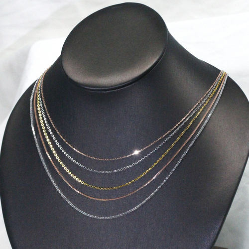 G18K彩金可调节项链时尚女款正品